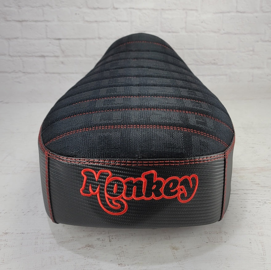 Honda Monkey BRIDE padded tuck-and-roll seat cover