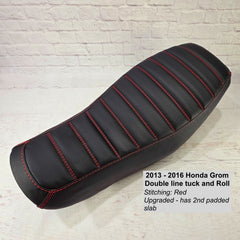Workshop Extras - 2013-16 Honda Grom Seat Covers - Same Day Shipping