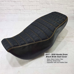 Workshop Extras - 2017–2020 Honda Grom Seat Covers - Same Day Shipping