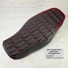 Workshop Extras - 2017–2020 Honda Grom Seat Covers - Same Day Shipping