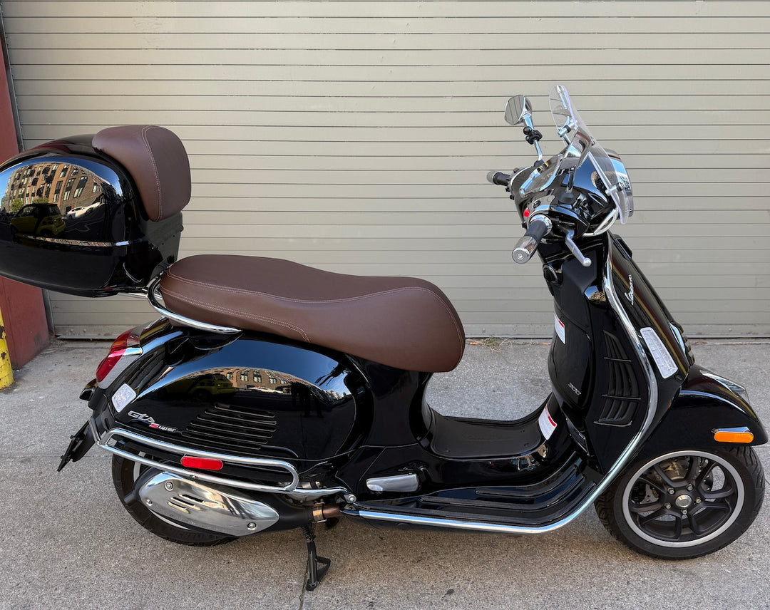 2023–2024 Vespa GTS 300 Seat Cover Matte Truffle Brown, Waterproof