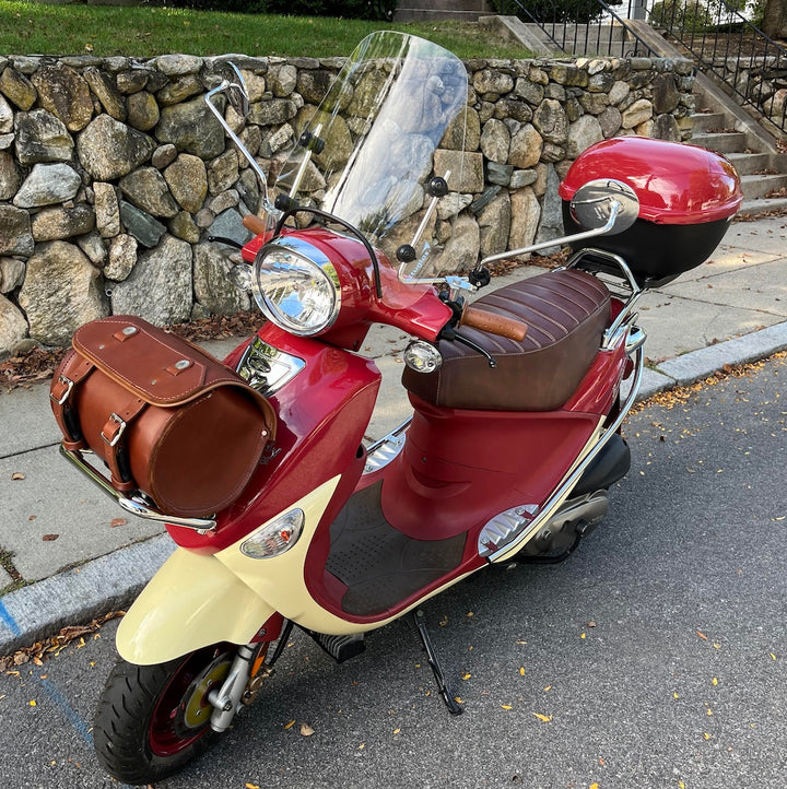 Genuine Buddy Tuck and Roll Padded Whiskey Brown Seat Cover