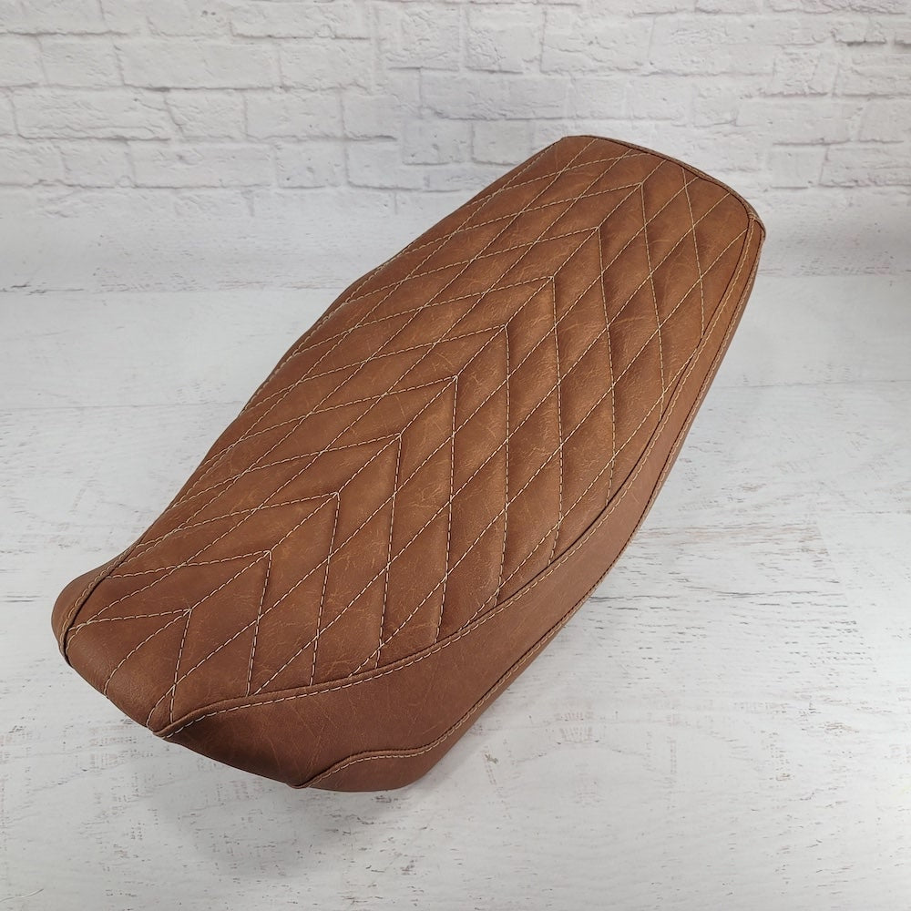 Ready to Ship! 2013-26 Honda Grom MOAB Seat Cover, handmade Honda Grom seat cover by Cheeky Seats, product detail view 3