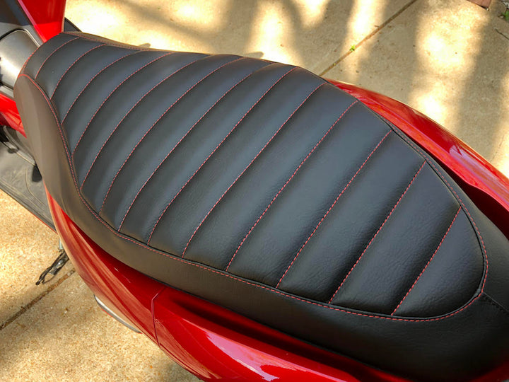 READY TO SHIP!  2010 - 2013 Honda PCX Padded Seat Cover - Lose the Hump!