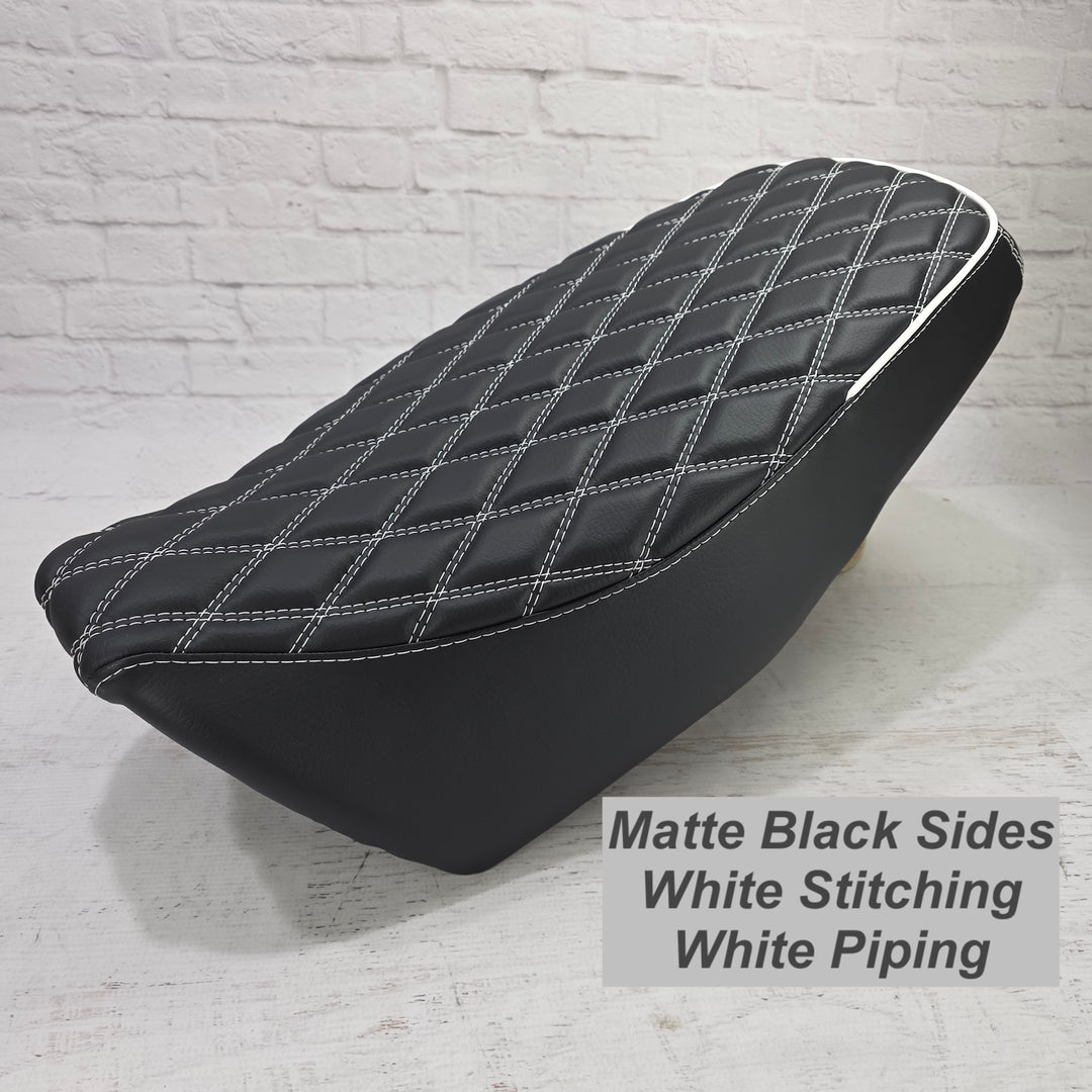 Ready to Ship! 2022-26 Honda Grom Diamond Seat Cover with Piping