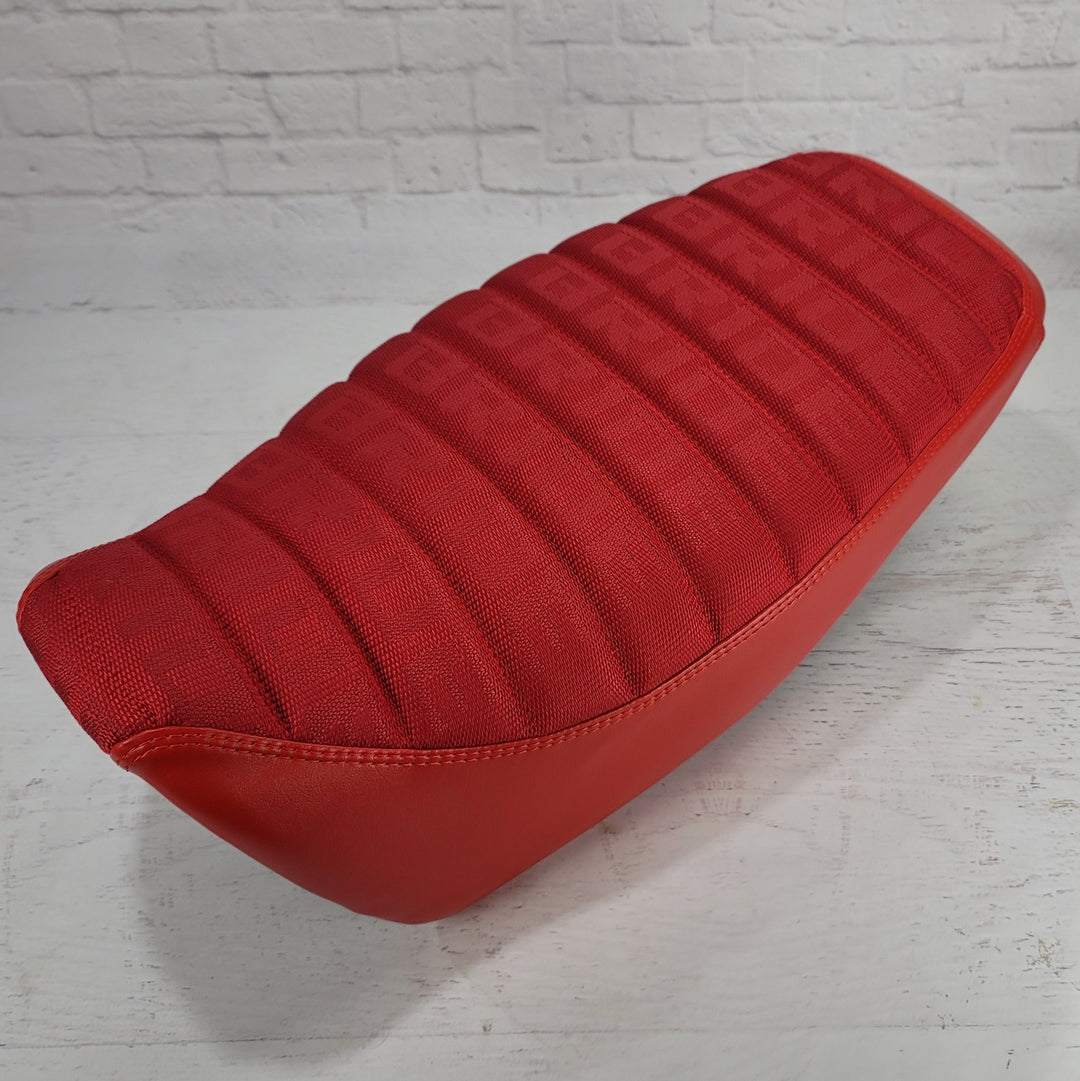 2022 - 2025 RED BRIDE Honda Grom Seat Cover Padded Tuck and Roll MSX125