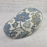 Honda Metropolitan Cream Flowers Seat Cover, handmade Honda Metropolitan seat cover by Cheeky Seats, featured product view