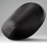 READY TO SHIP! Honda Metropolitan CH50 Classic Black Seat Cover - No staples!, handmade Honda Metropolitan seat cover by Cheeky Seats, featured product view