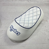 Honda Monkey KITACO white double-diamond seat cover