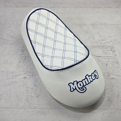 Honda Monkey KITACO White Diamond Seat Cover