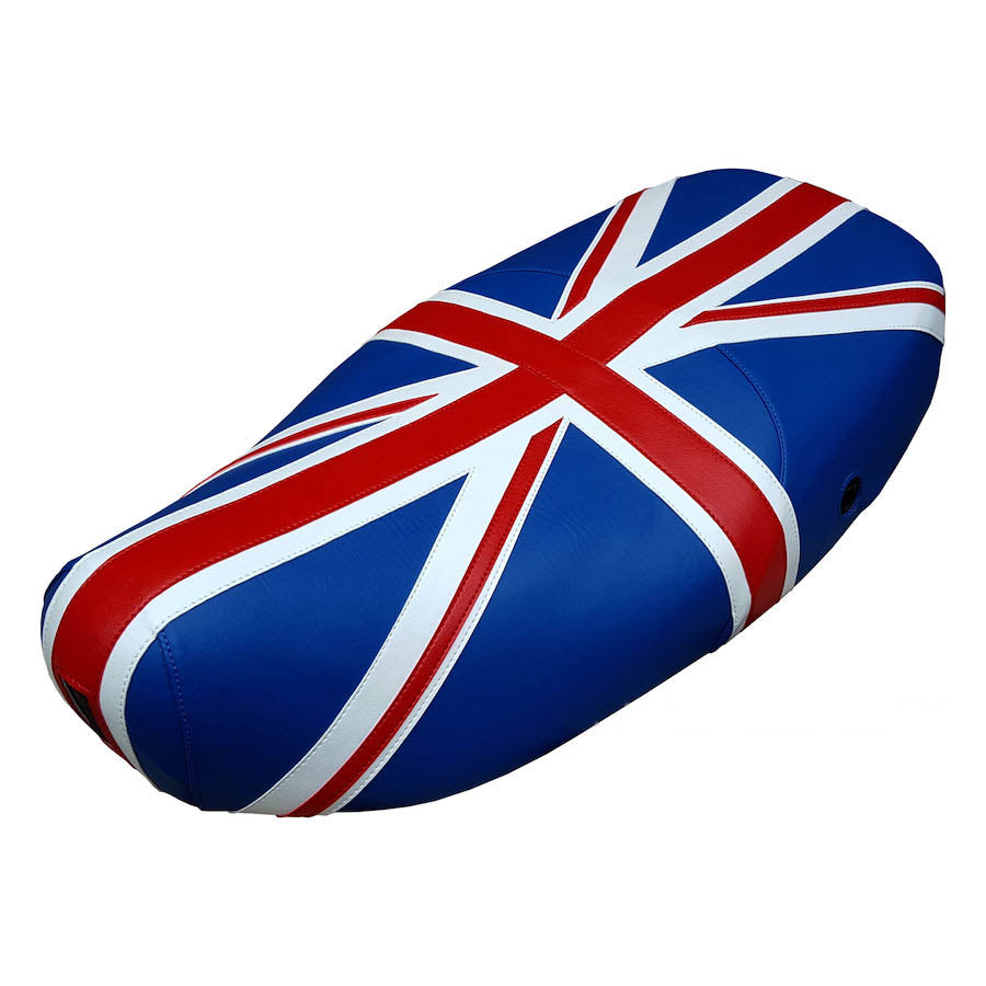 Vespa LX Union Jack seat cover full color