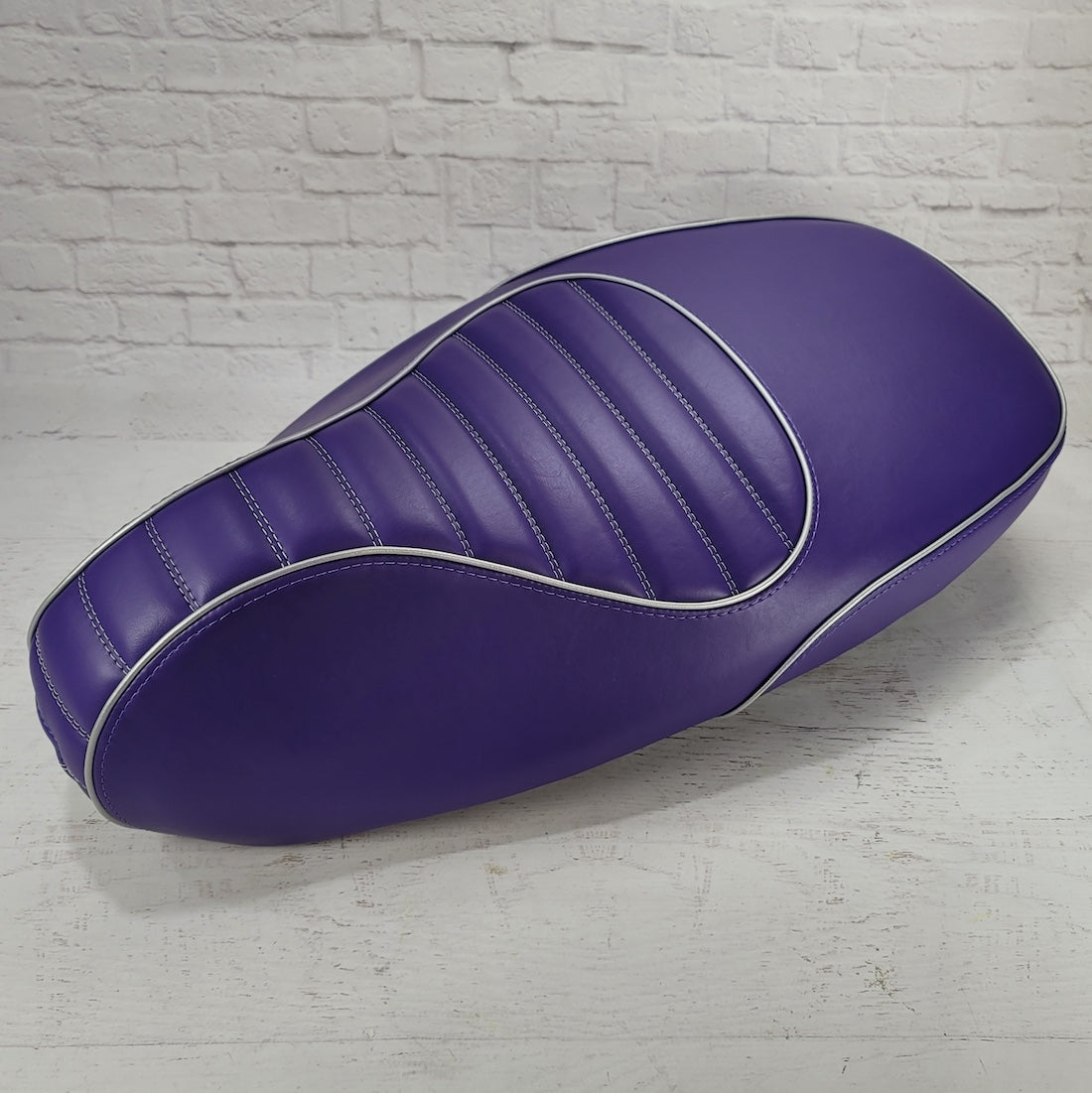 Vespa Sprint / Primavera PURPLE Padded Seat Cover by Cheeky Seats