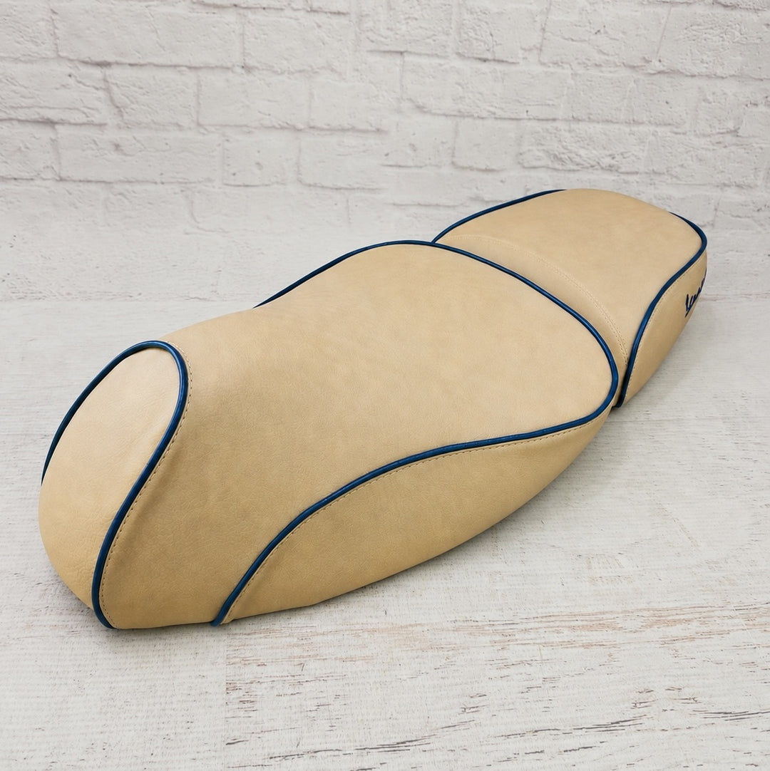Vespa GTV Premium Matte Camel Tan Seat Cover