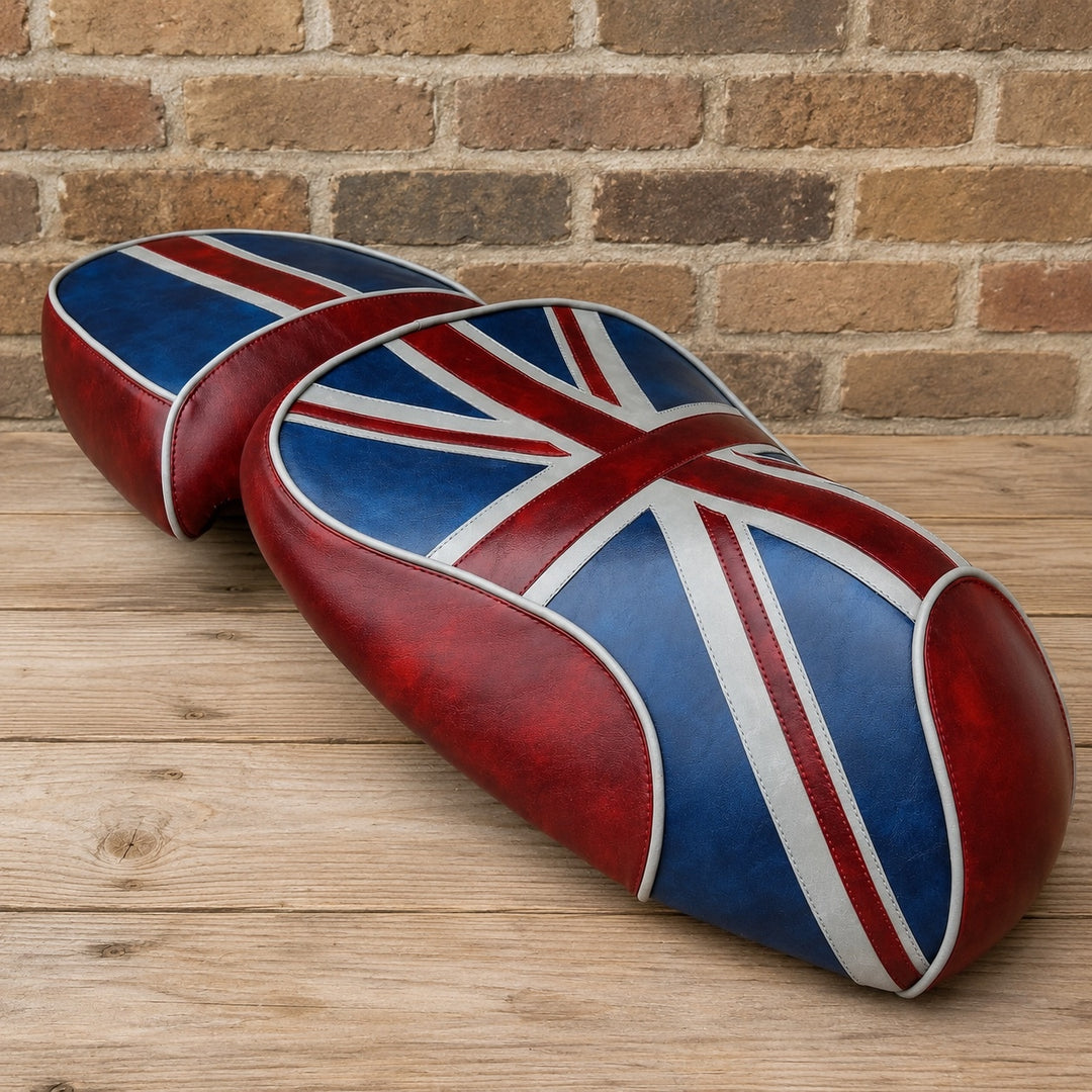 Vespa GTV Union Jack Seat Cover - British Flag