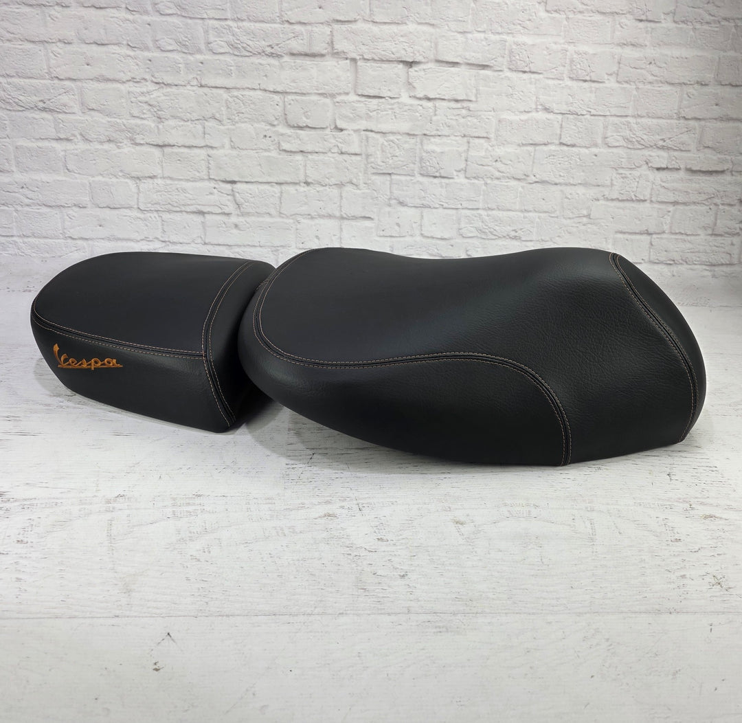 Vespa GTV Minimalist Seat Cover with French Seams