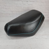 Honda Elite SA50 – Satin Black Seat Cover, handmade Honda Elite SA50 seat cover by Cheeky Seats, featured product view