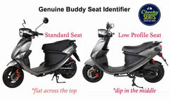 READY TO SHIP! Genuine Buddy Cinnamon Brown Scooter Seat Cover