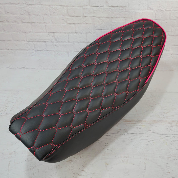 Honda Navi Seat Cover Long Diamond Honeycomb