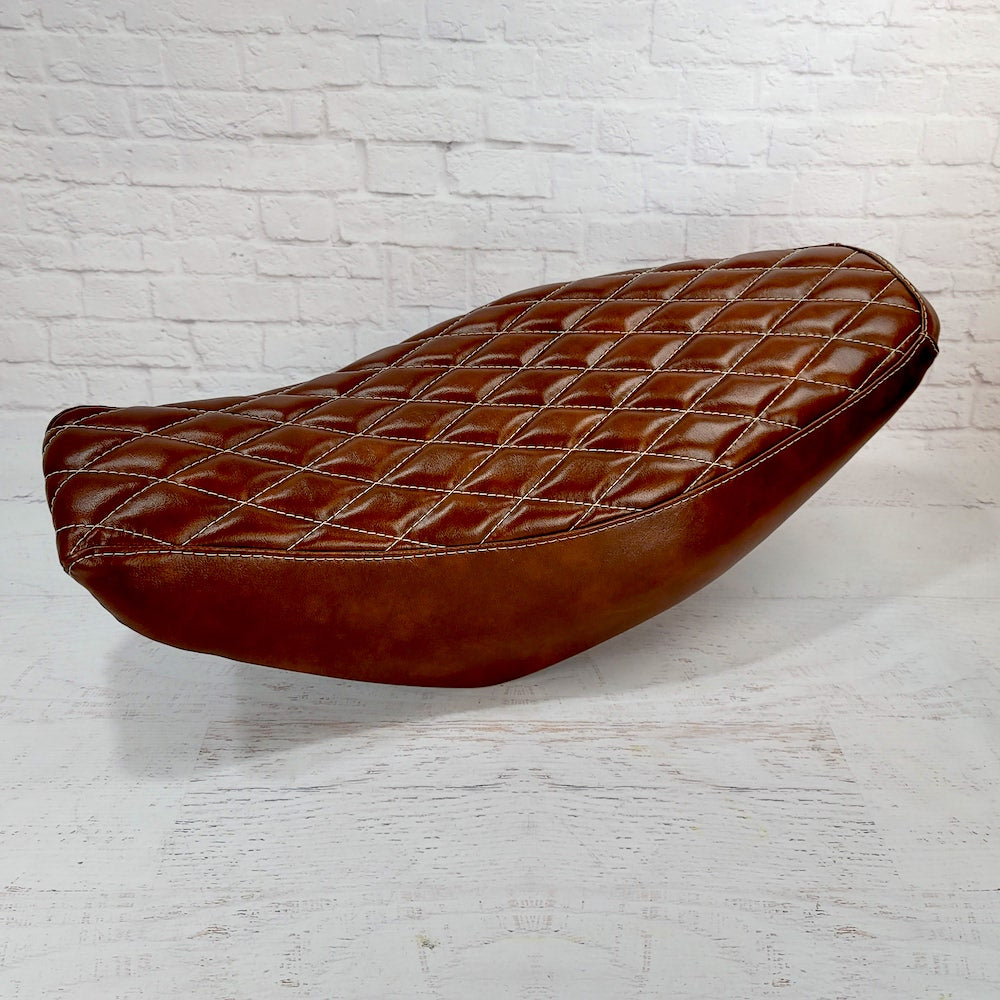 Honda Navi Whiskey Brown diamond seat cover