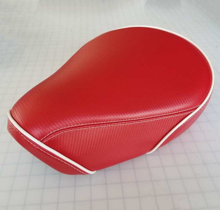 Honda Super Cub / Trail 125 Seat Cover C125 Red Carbon Fiber Padded